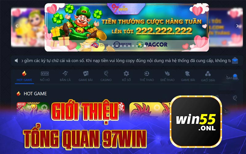 Giới thiệu thông tin về nhà cái 97WIN